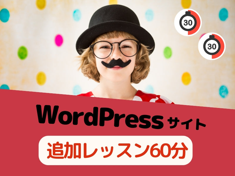 【オプション】マンツーマンレッスン:追加60分