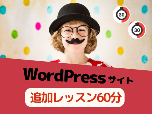 【オプション】マンツーマンレッスン：追加60分
